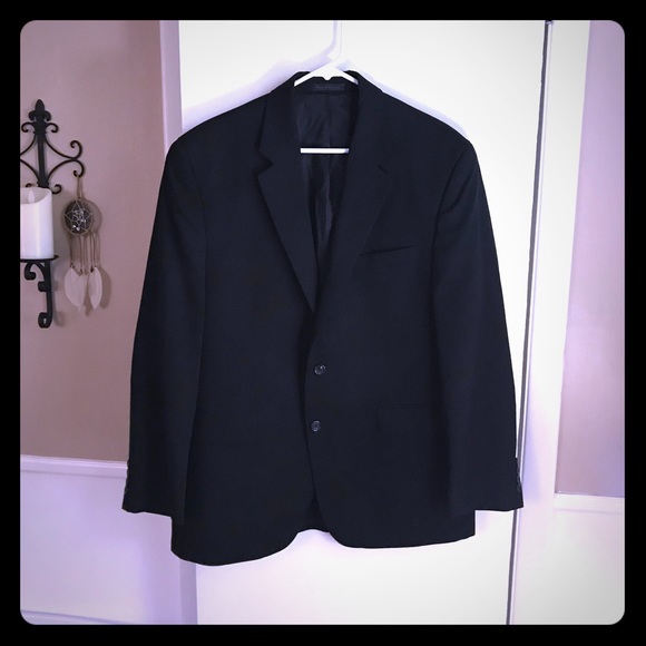 Michael Kors Men’s Black Blazer - size 42R - Picture 1 of 7